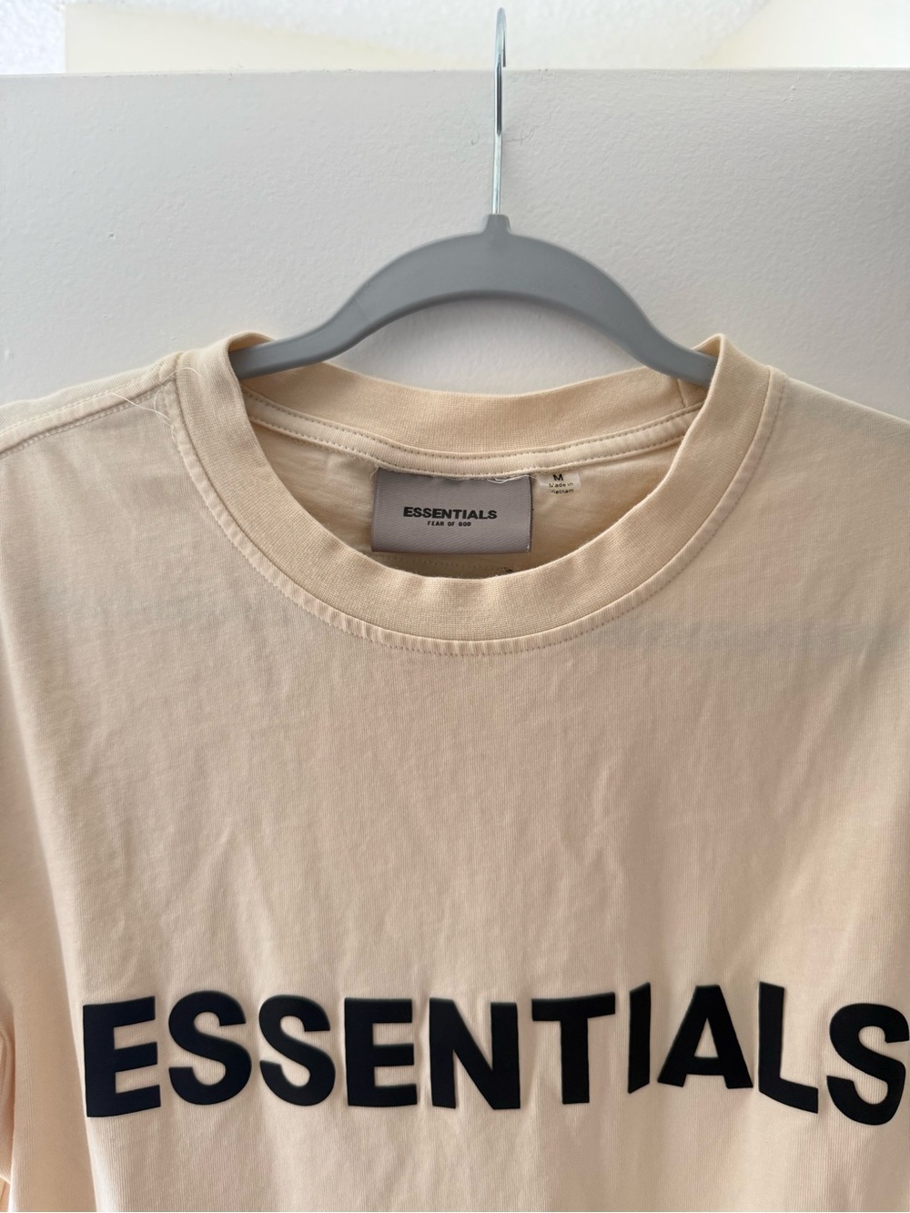 Fear of God ‘Essentials’ Cream T-Shirt